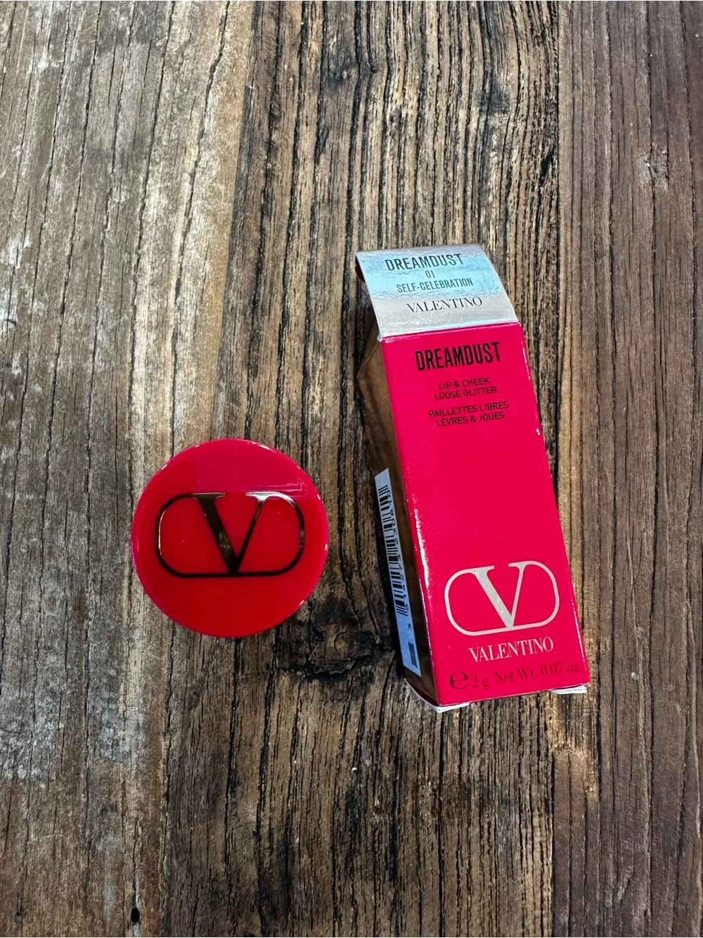 Valentino Dreamdust Eyeshadow & Cheek Glitter - Pink Shimmer